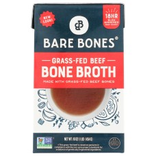 BARE BONES: Instant Bone Broth Beef, 16 oz