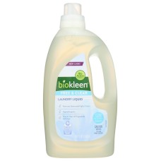 BIO KLEEN: Laundry Liquid Free and Clear, 64 oz