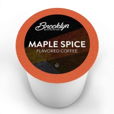 BROOKLYN BEAN ROASTERY: Maple Spice Coffee, 12 pk