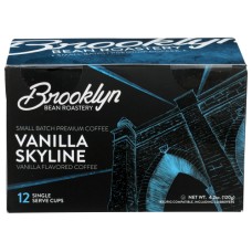 BROOKLYN BEAN ROASTERY: Vanilla Skyline Coffee, 12 pc