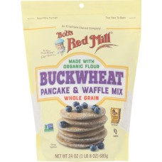 BOBS RED MILL: Buckwheat Pancake and Waffle Mix, 24 oz