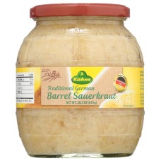 KUHNE: Barrel Sauerkraut, 28.5 oz