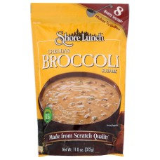 SHORE LUNCH: Cheddar Broccoli Soup Mix, 11 oz