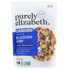 PURELY ELIZABETH: Blueberry Hemp Ancient Grain Granola, 12 oz