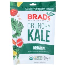 BRADS RAW: Crunchy Kale Original with Probiotic, 2 oz