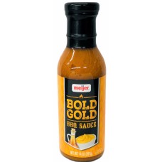 MEIJER: Bold Gold BBQ Sauce, 14 oz