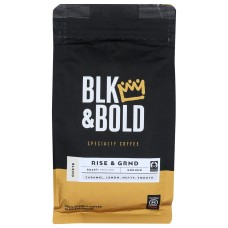 BLK & BOLD LLC: Rise Grnd Medium Roast Blend, 12 oz