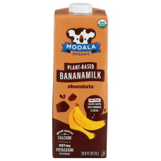MOOALA: Chocolate Bananamilk, 32 fo