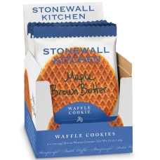 STONEWALL KITCHEN: Maple Brown Butter Waffle Cookie, 8 pk