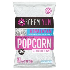 BOHEMIYUM: Himalayan Pink Salt Popcorn, 3 oz