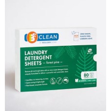 BOULDER CLEAN: Forest Pine Laundry Detergent Sheets, 40 ct