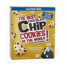 THE BEST CHOC CHIP COOKIE: Peanut Butter Chocolate Chip Gluten Free Cookie, 6 oz