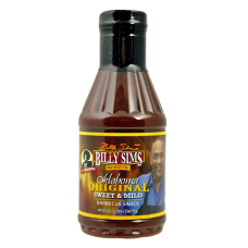 BILLY SIMS: Oklahoma Sweet and Mild Barbecue Sauce, 20 oz