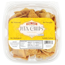 BABA FOODS: Lemon Peppers Pita Chips, 16 oz BABA FOODS: Lemon Peppers Pita Chips, 16 oz