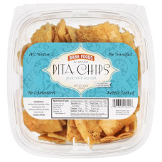 BABA FOODS: Plain with Sea Salt Pita Chips, 16 oz BABA FOODS: Plain with Sea Salt Pita Chips, 16 oz