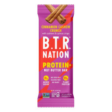 BTR NATION: Cinnamon Cashew Crunch Protein Bar, 1.83 oz