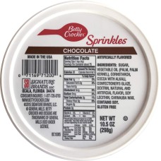 BETTY CROCKER: Chocolate Sprinkles, 10.5 oz