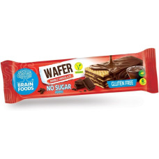 BRAIN FOODS: Double Chocolate Wafer, 1.4 oz