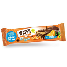 BRAIN FOODS: Orange Wafer, 1.4 oz