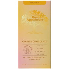 BON APPESWEET: Golden Chocolate Bar, 2.2 oz