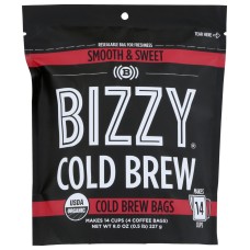 BIZZY COFFEE: Smooth and Sweet Coffee, 8 oz