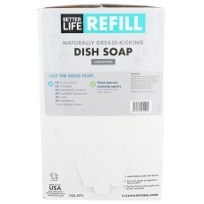 BETTER LIFE: Dish Soap Unscented, 5 ga