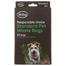 BIOBAG: Standard Pet Waste Bags, 50 pc