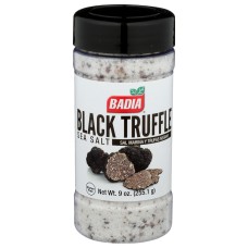 BADIA: Black Truffle Sea Salt, 8 oz