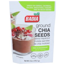 BADIA: Chia Seeds Ground, 6 oz