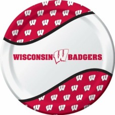 CREATIVE CONVERTING: Wisconsin Dinner Plate, 8 ea