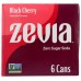 ZEVIA: Black Cherry Soda 6Pk, 72 fo
