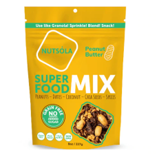NUTSOLA: Peanut Butter Mix, 8 oz