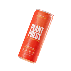 PLANT PRESS: Clean Caffeine Passionfruit Peach, 12 fo