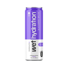 WET HYDRATION: Blackberry Melon Wellness Water, 12 fo