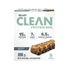 READY: Clean Bar Dark Chocolate Sea Salt, 5 ea