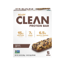 READY: Clean Bar Chocolate Chip, 5 ea