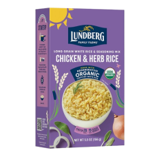 LUNDBERG: Organic Chicken and Herb Rice, 5.5 oz