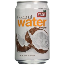 BADIA: Coconut Water with Pulp, 10.5 oz