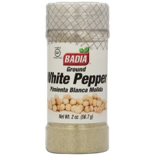 BADIA: Ground White Pepper, 2 Oz