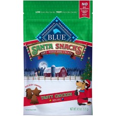 BLUE BUFFALO: Santa Snacks Soft Moist Tasty Chicken, 4.5 oz