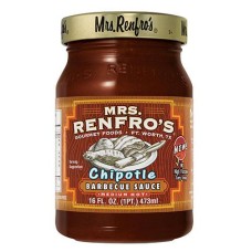 MRS RENFRO: Chipotle BBQ Sauce, 16 oz