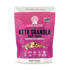 LAKANTO: Granola Berry Crnch Keto, 11 oz