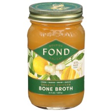 FOND BONE BROTH: Chicken Bone Broth Lemon Radish, 14 oz