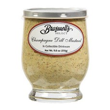 BRASWELL: Mustard Champagne Dill Country, 9 oz