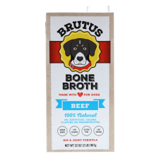 BRUTUS BROTH: Dog Bone Beef Broth, 32 oz