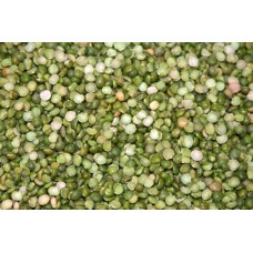 BULK BEANS: 100% Organic Split Green Peas, 25 lb