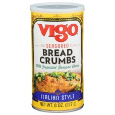 VIGO: Seasoned Italian Style Bread Crumbs, 8 oz