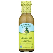 CALIFORNIA OLIVE RANCH: Chili Lime Verde Marinade Sauce, 10 fo
