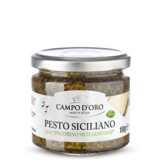 CAMPO DORO: Sicilian Pesto Sauce, 6.35 oz
