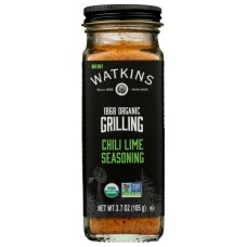 WATKINS: Organic Grilling Chili Lime Seasoning, 3.7 oz